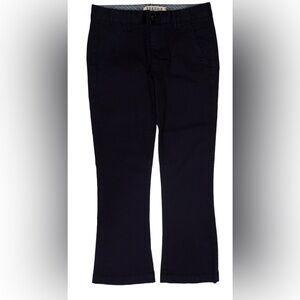 Alice and Olivia blue flared cotton pants